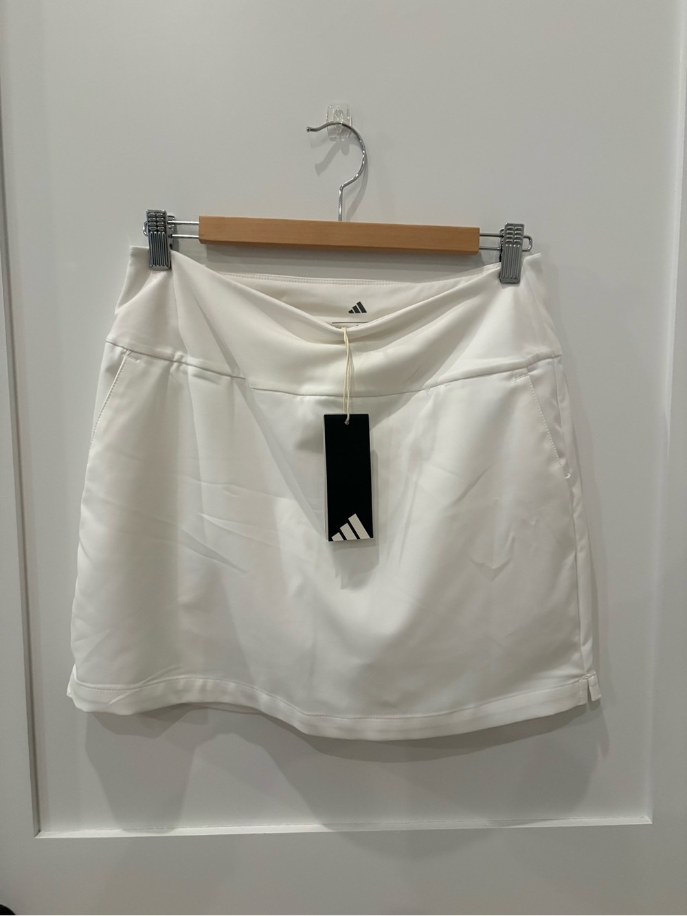 Brand new with tags, white Adidas skort sz S